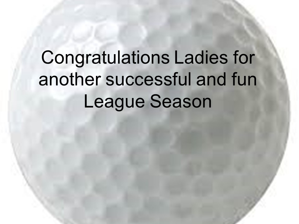 Ladies Congrats